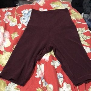 Lululemon align high rise shorts